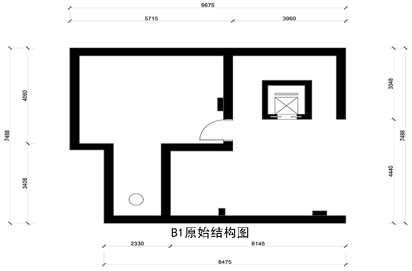 B1原始結(jié)構(gòu)圖