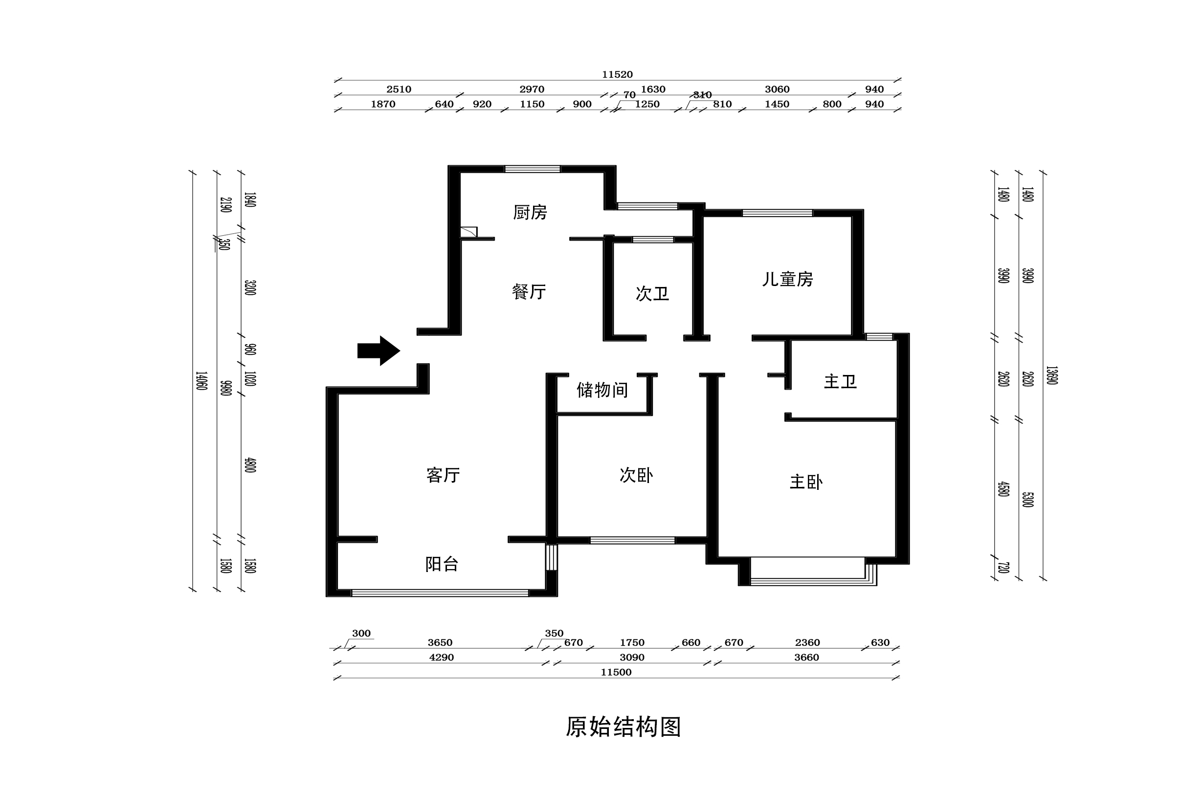 原始結構圖