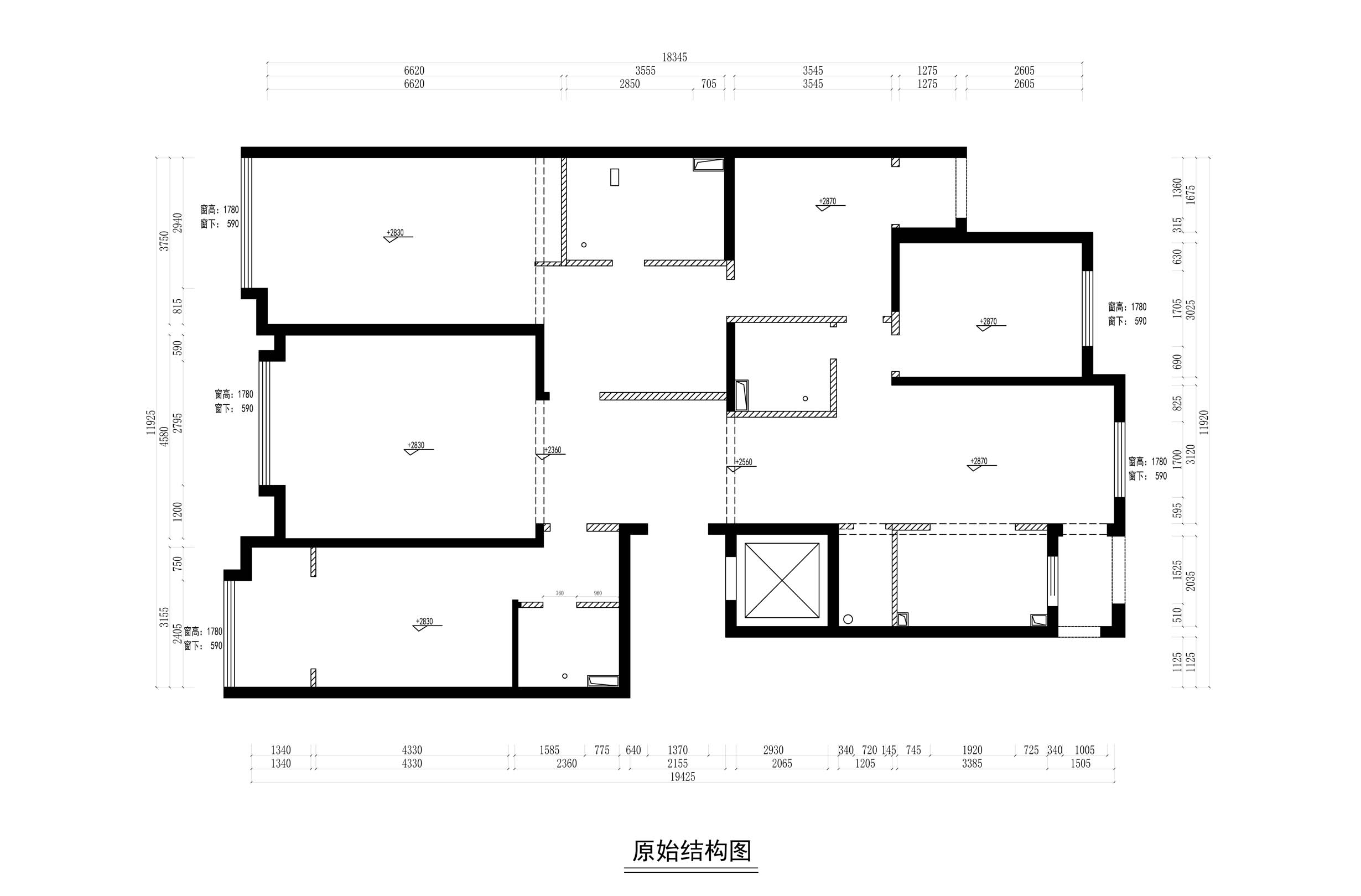 原始結(jié)構(gòu)圖