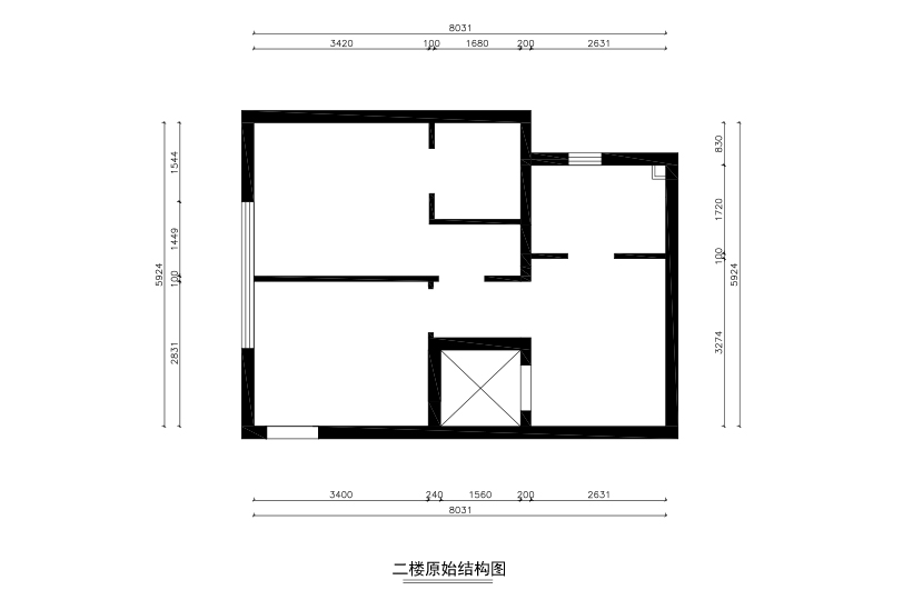 二層原始結構圖