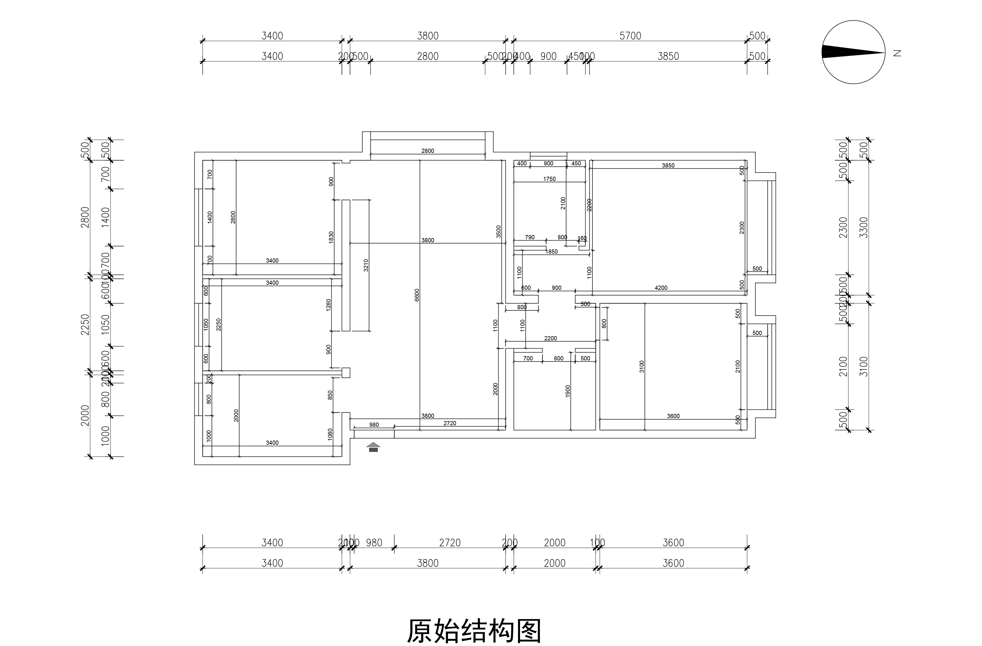 原始結構圖