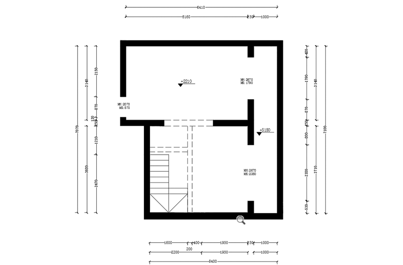 一層原始結(jié)構(gòu)圖