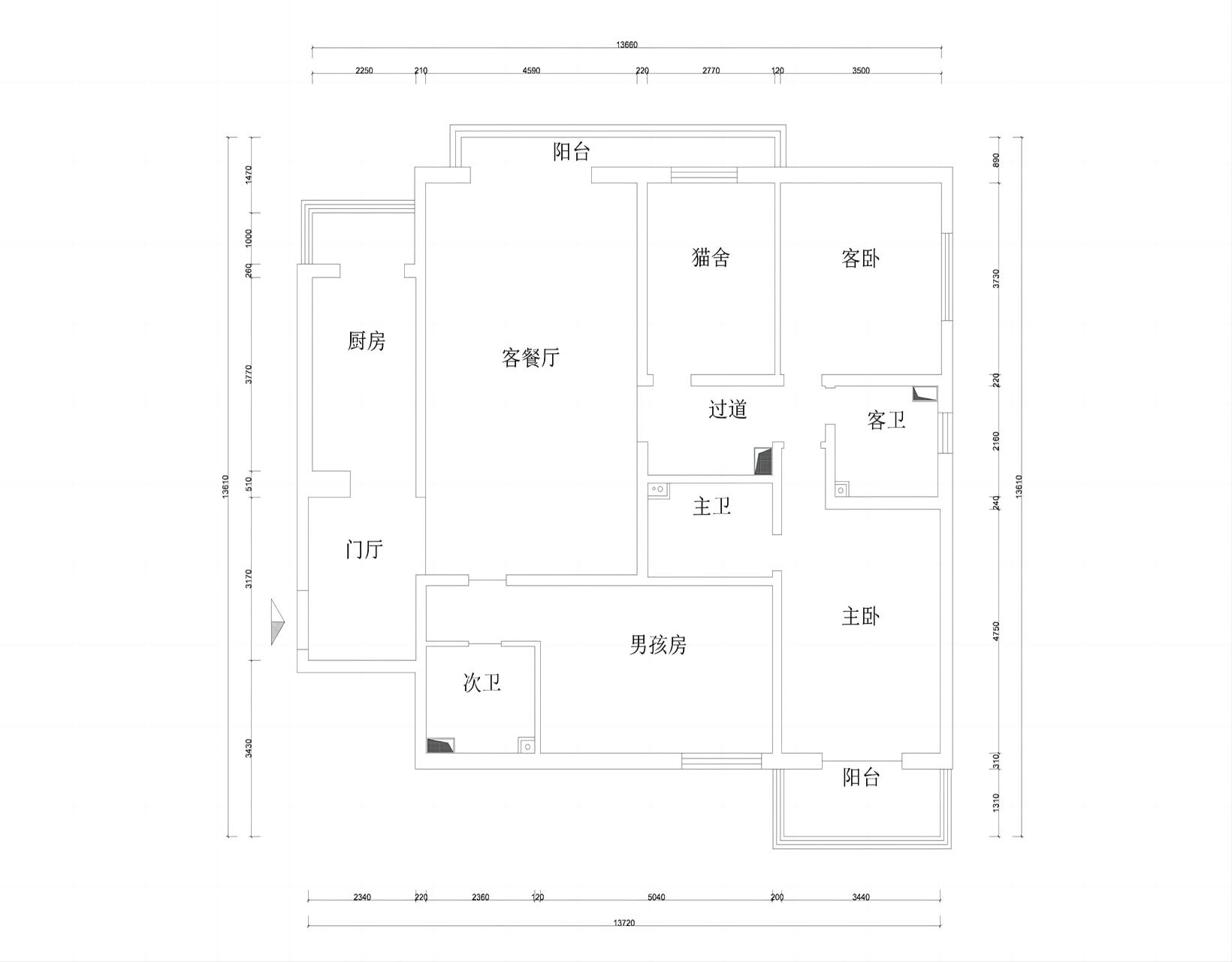 原始結(jié)構(gòu)圖