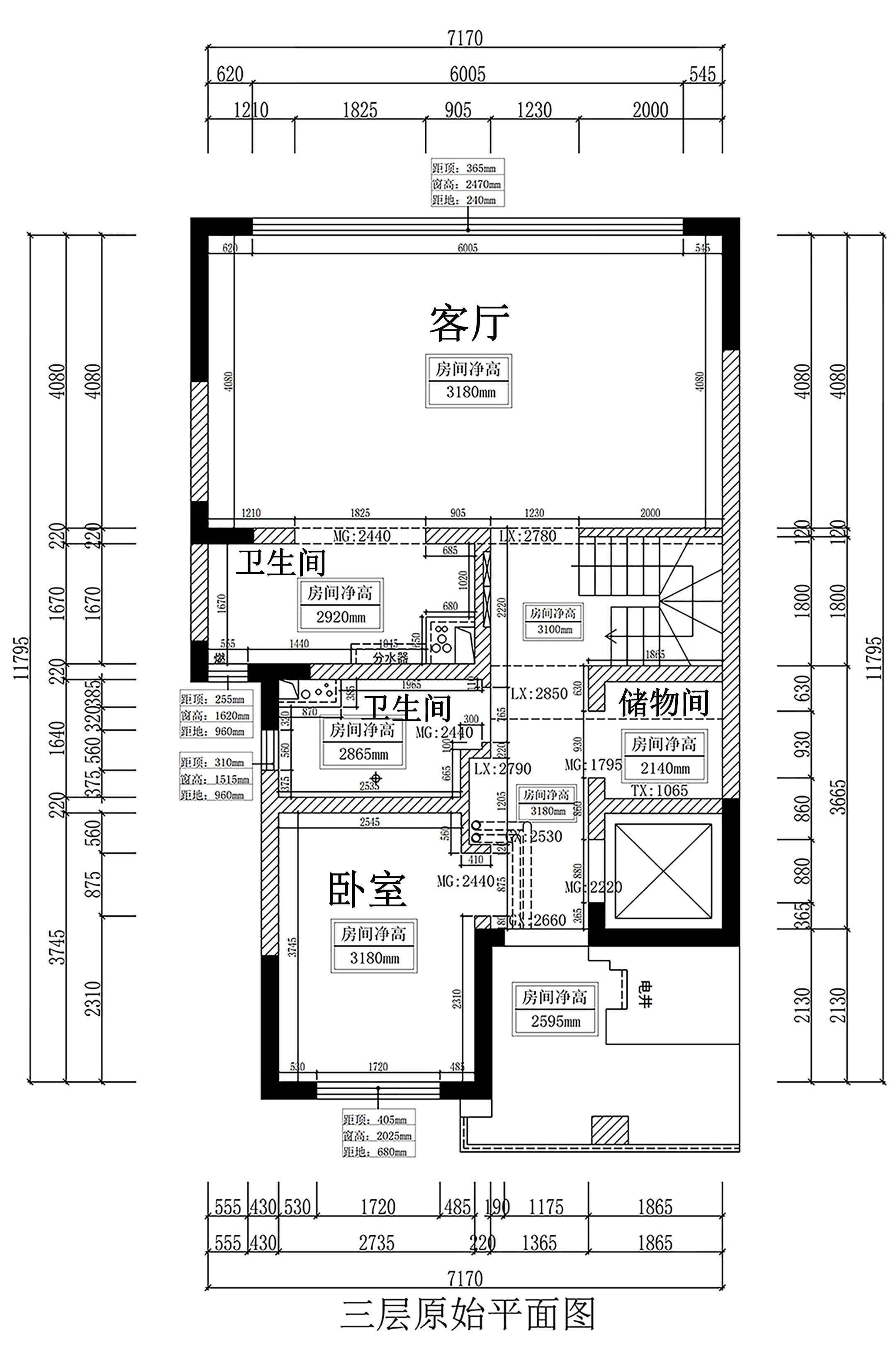 四層原始結構圖