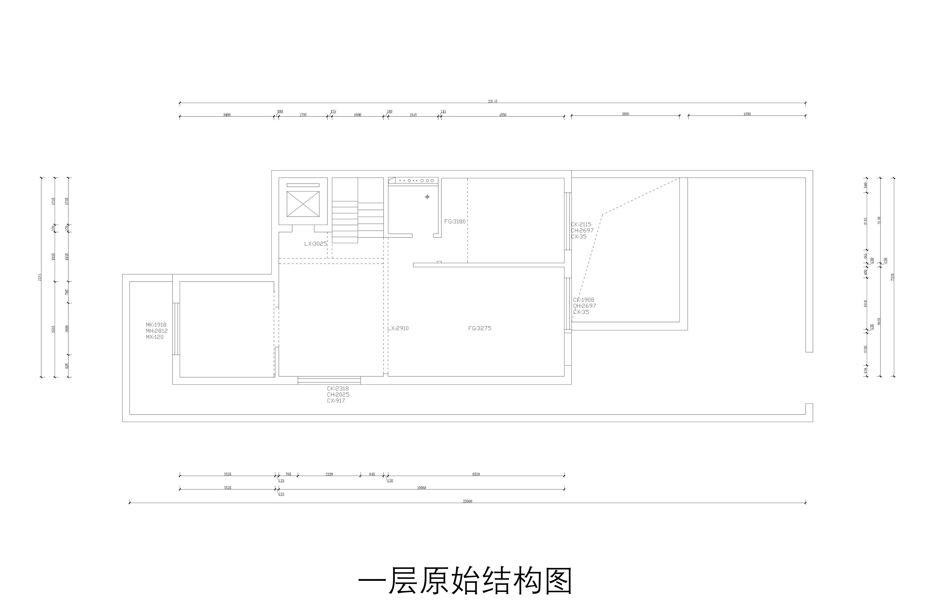 一層結(jié)構(gòu)圖