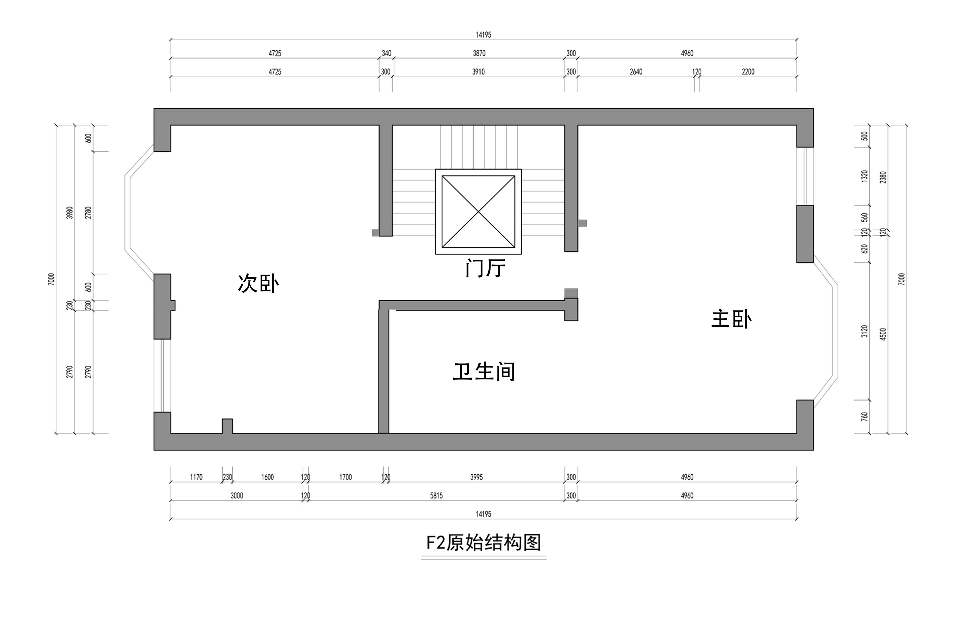 二層原始結構圖