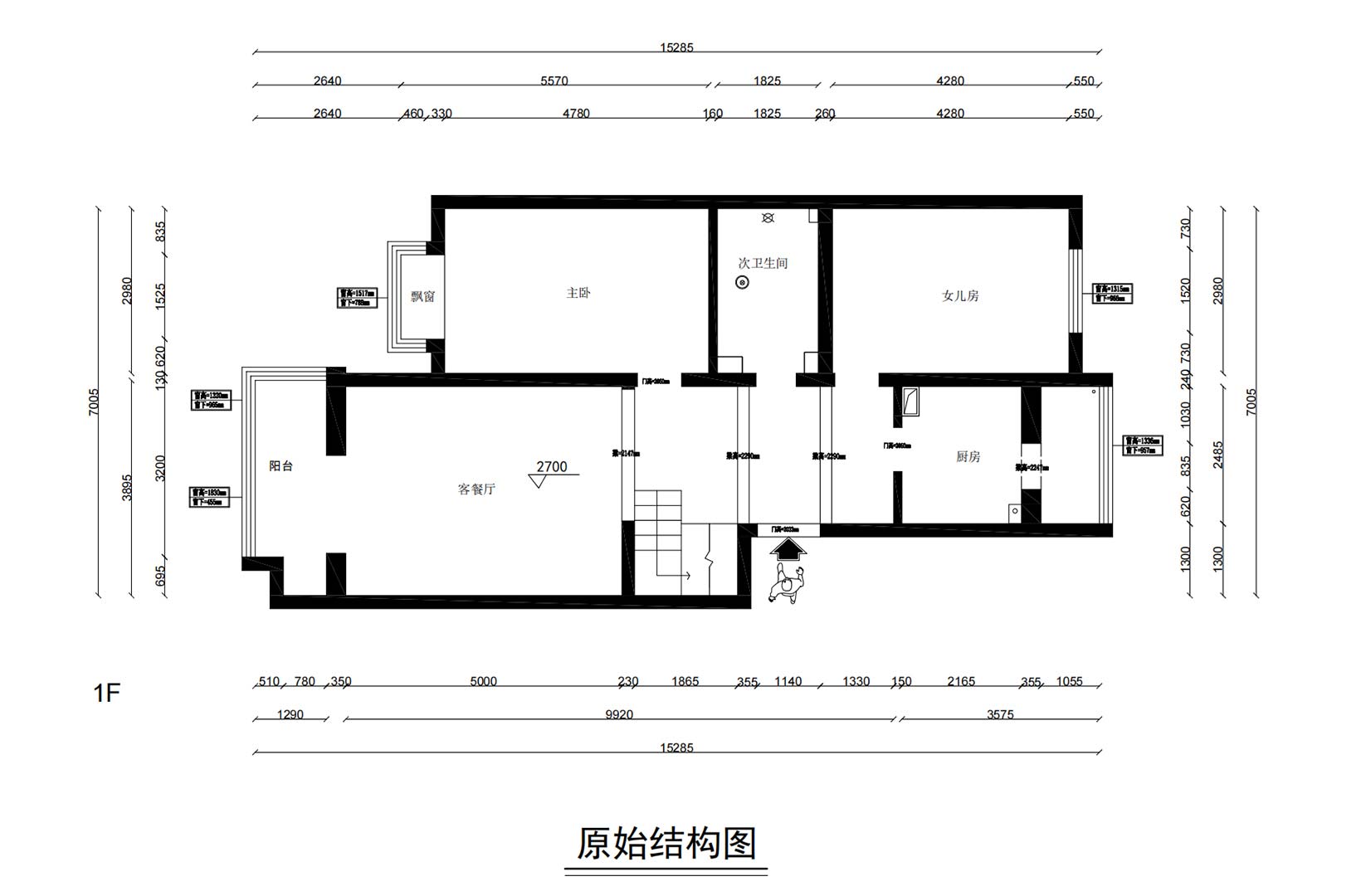 一層原始結(jié)構(gòu)圖