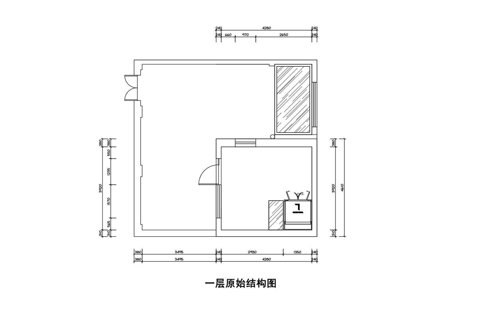 一層原始結構圖