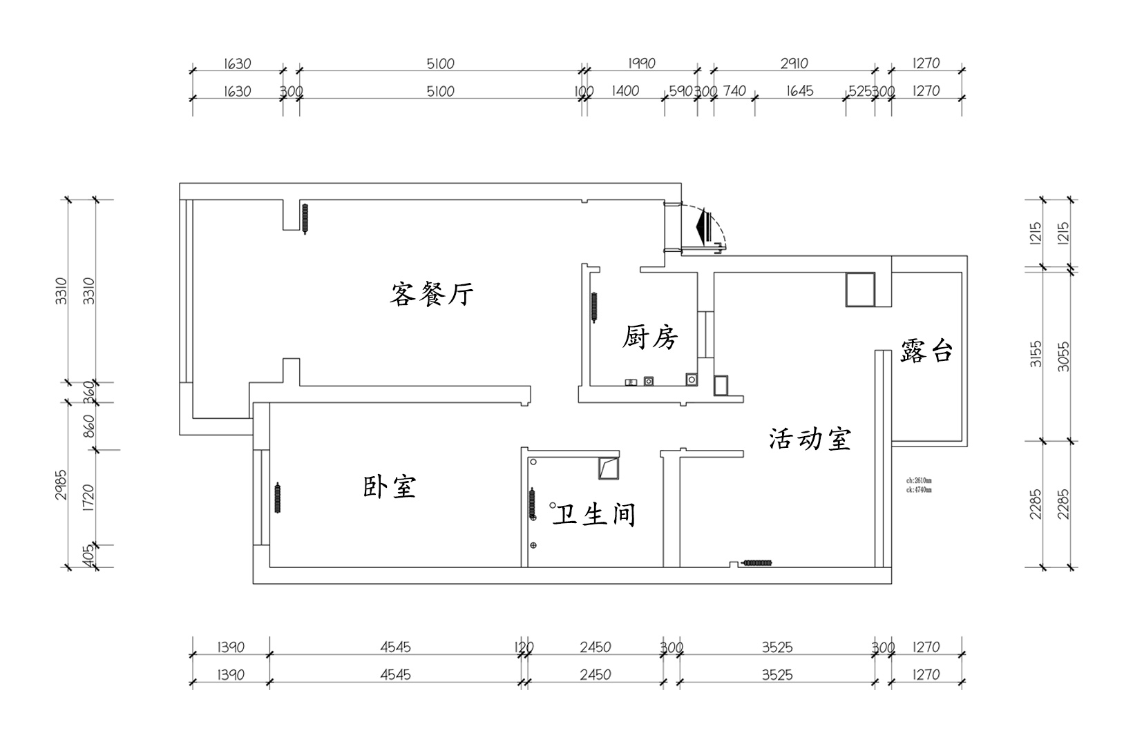 原始結構圖