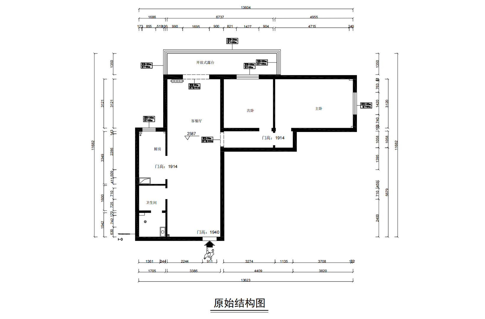 原始結(jié)構(gòu)圖