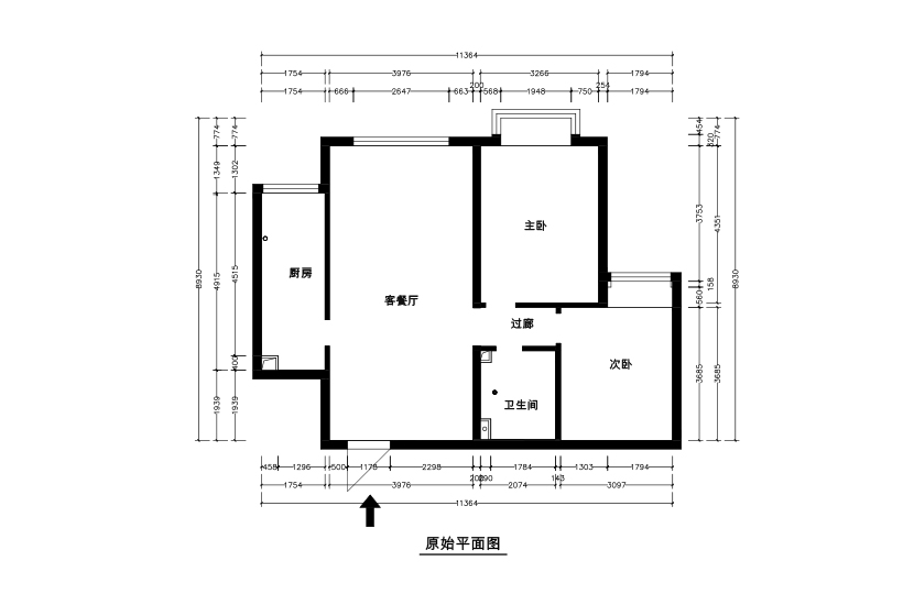 原始結(jié)構(gòu)圖