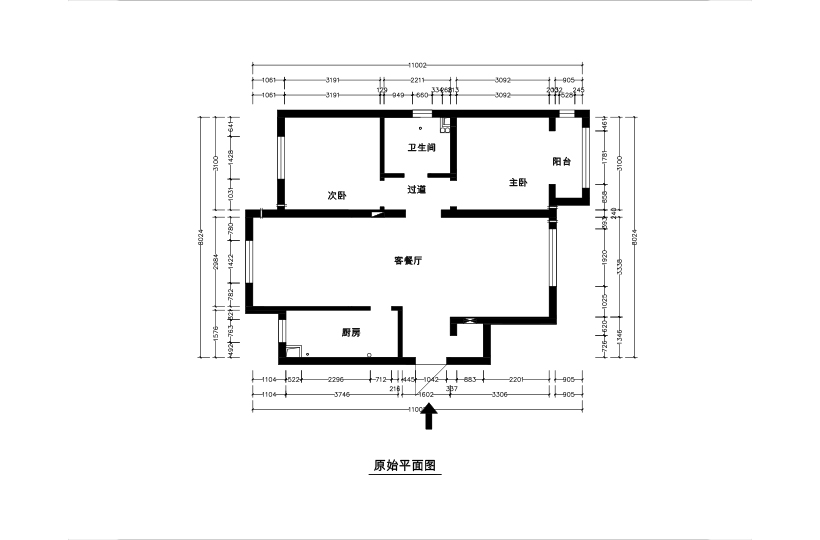 原始結構圖