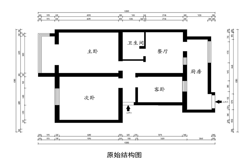 原始結(jié)構(gòu)圖