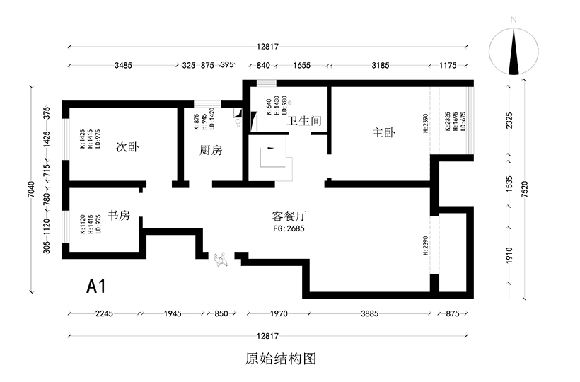 原始結構圖