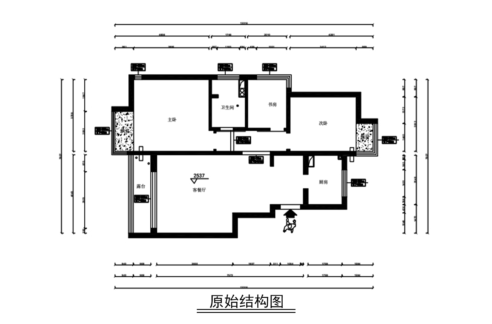 原始結(jié)構(gòu)圖