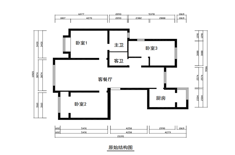 原始結(jié)構(gòu)圖