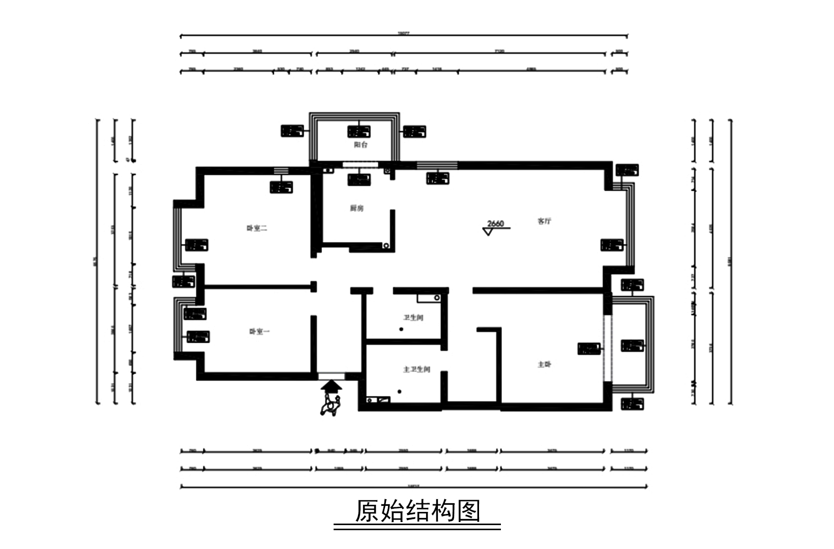 原始結(jié)構(gòu)圖