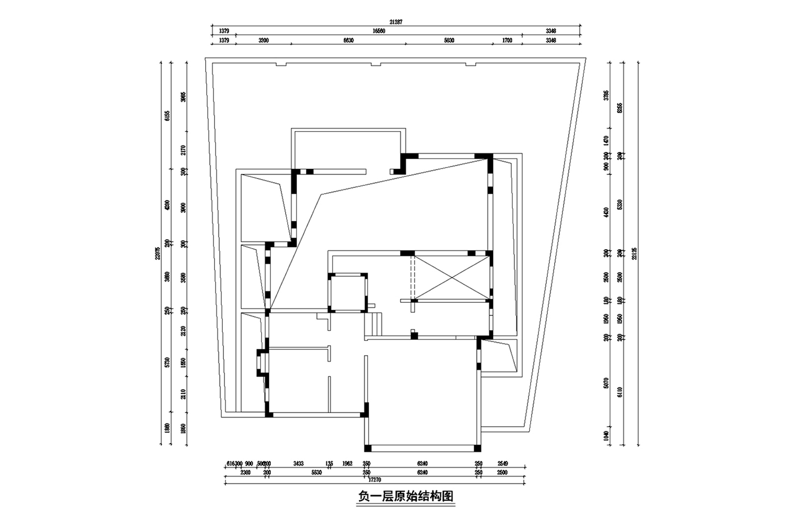 負一原始戶型圖