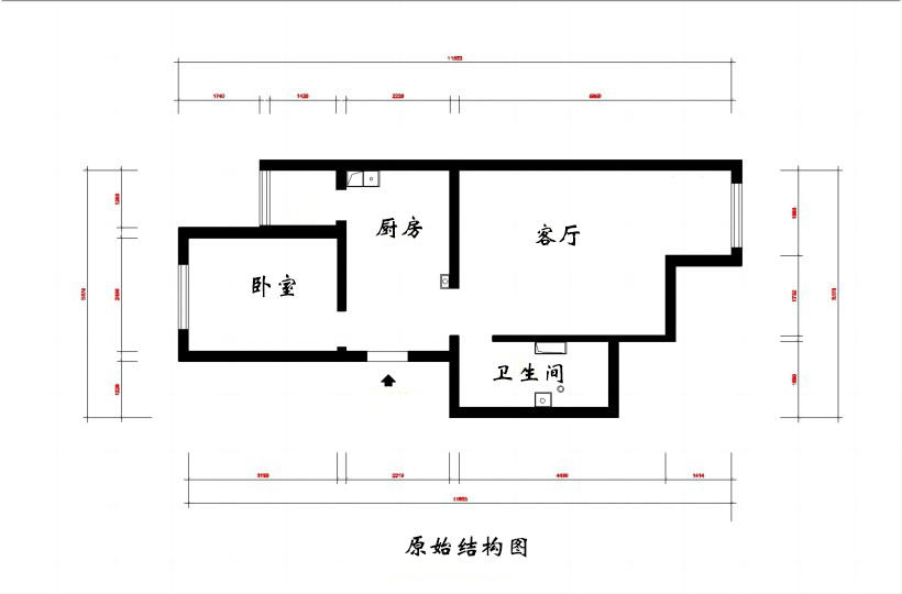 原始結(jié)構(gòu)圖