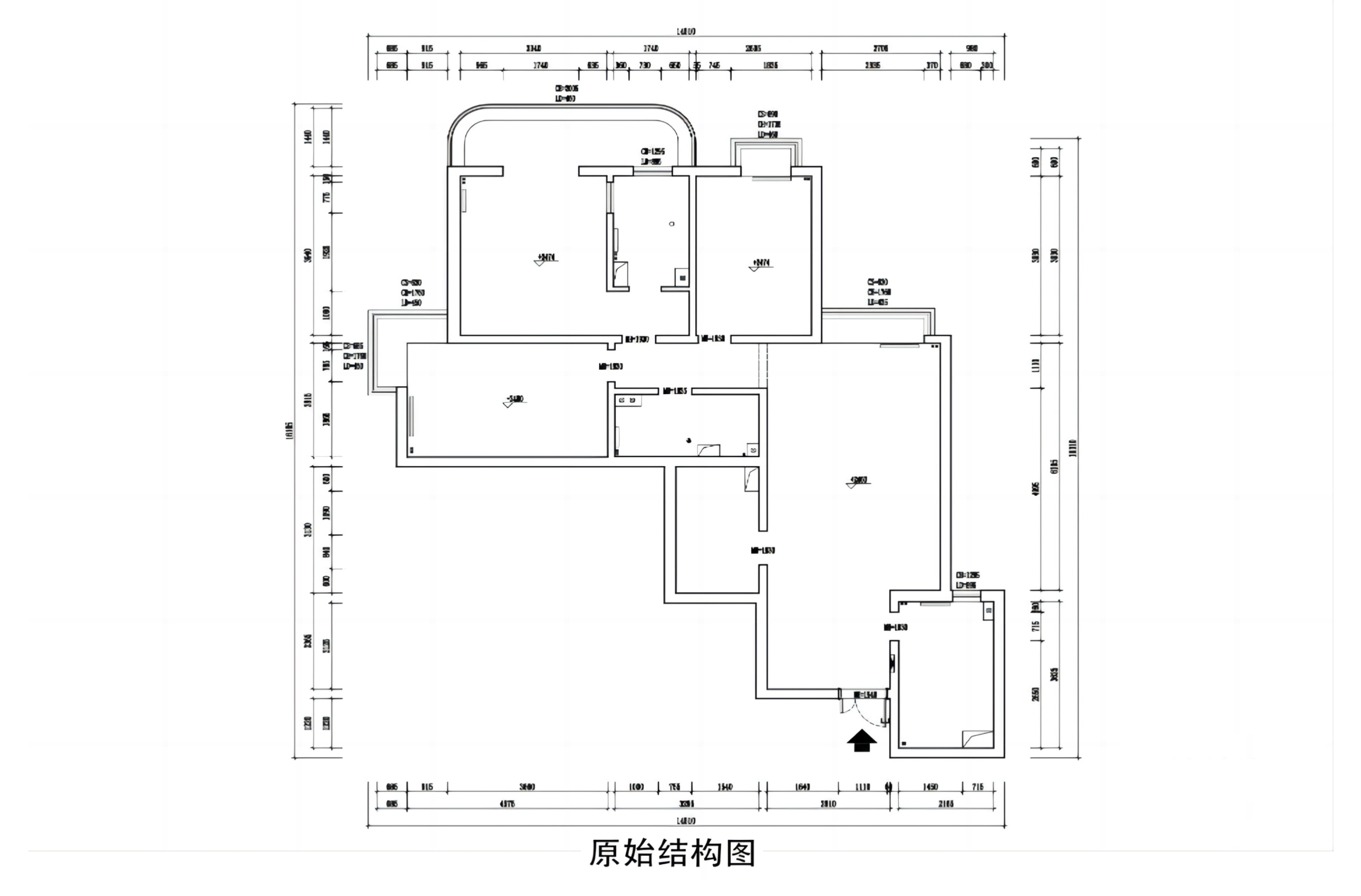 原始結(jié)構(gòu)圖