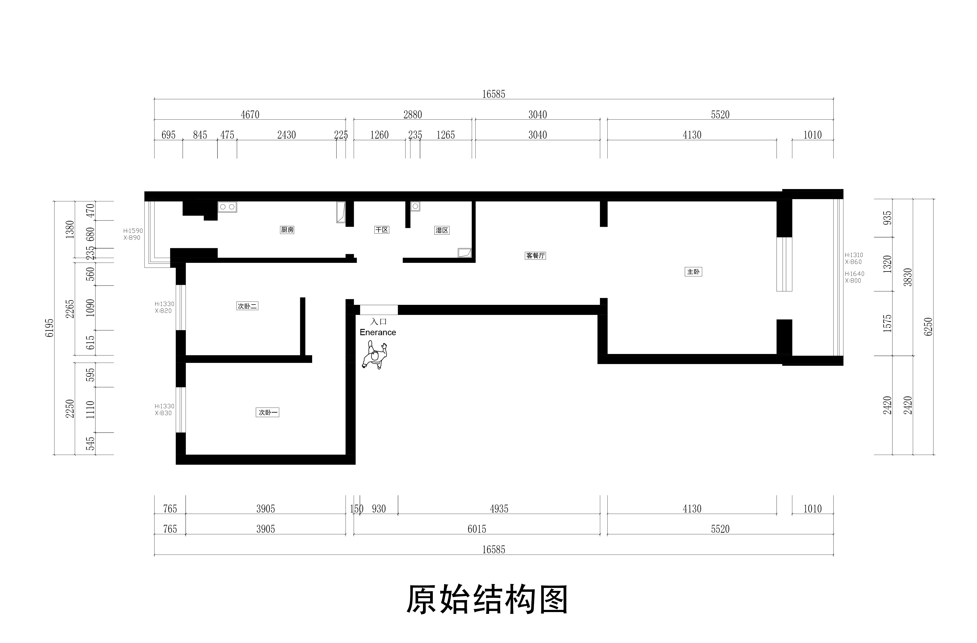 原始結(jié)構(gòu)圖