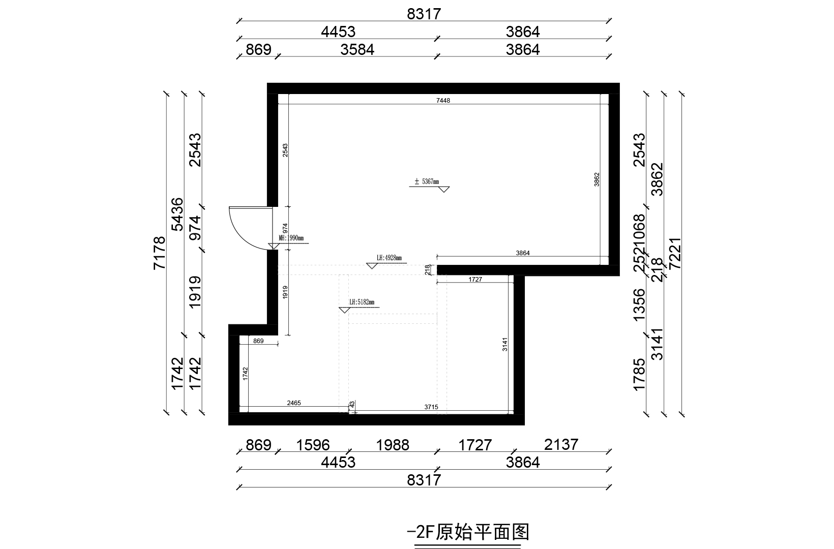 B2原始平面圖