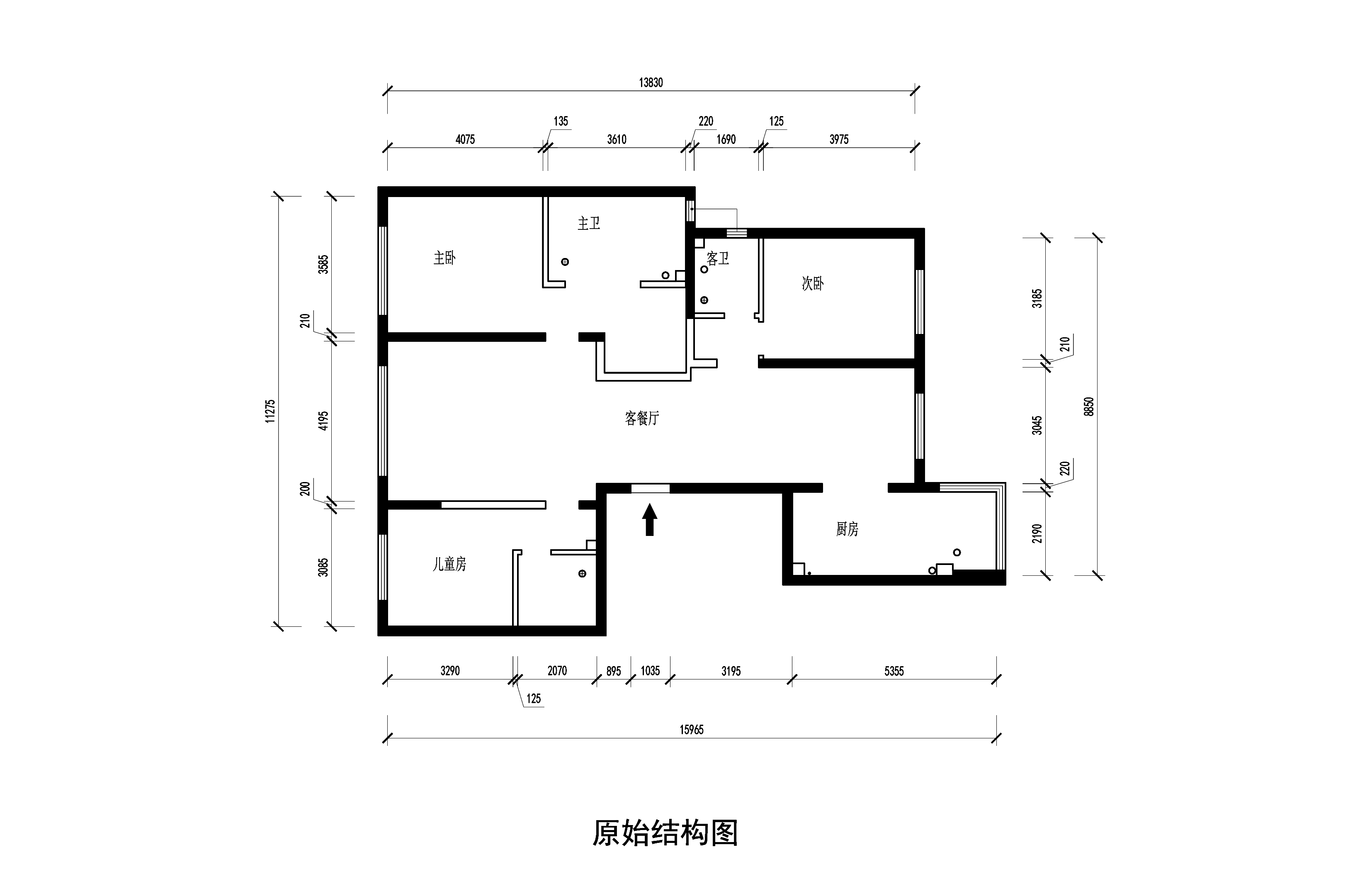 原始結構圖