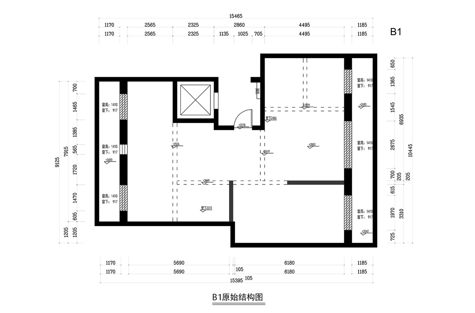 B1原始結構圖