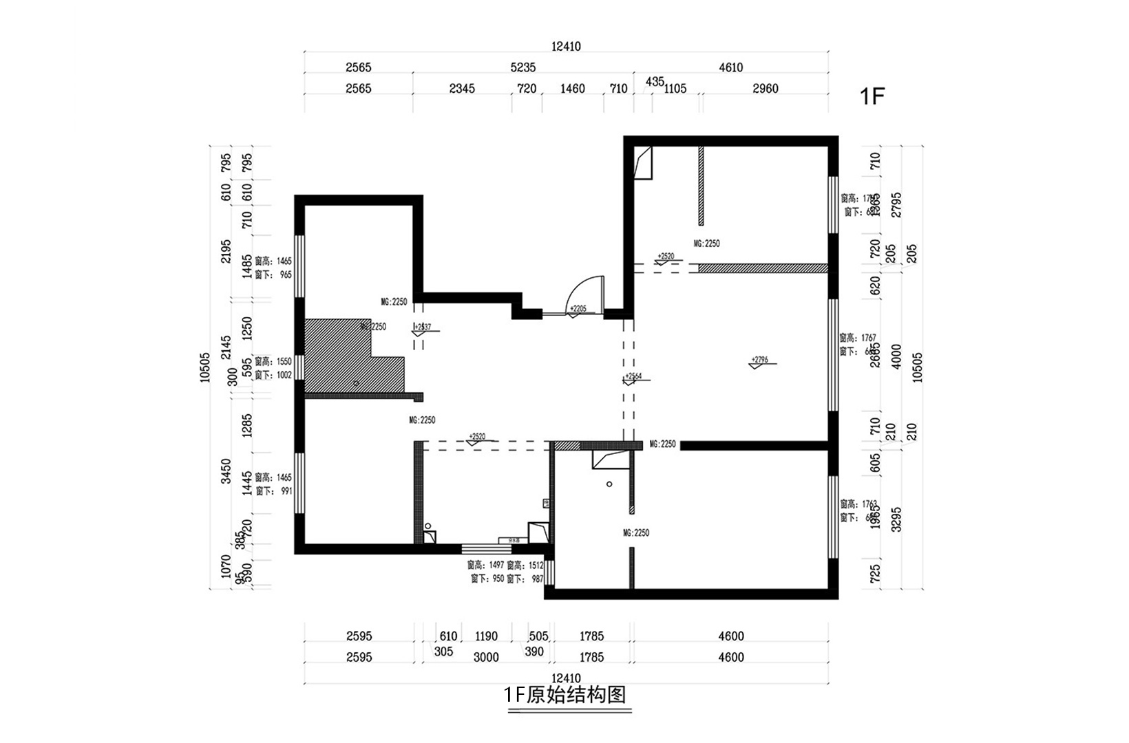 1F原始結構圖