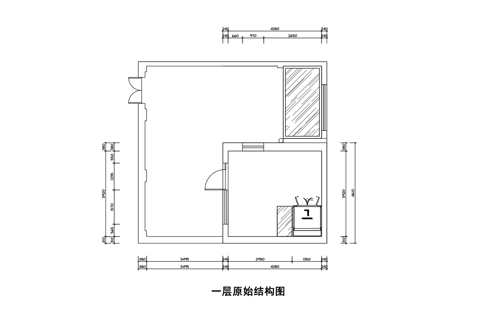 一層原始結構圖