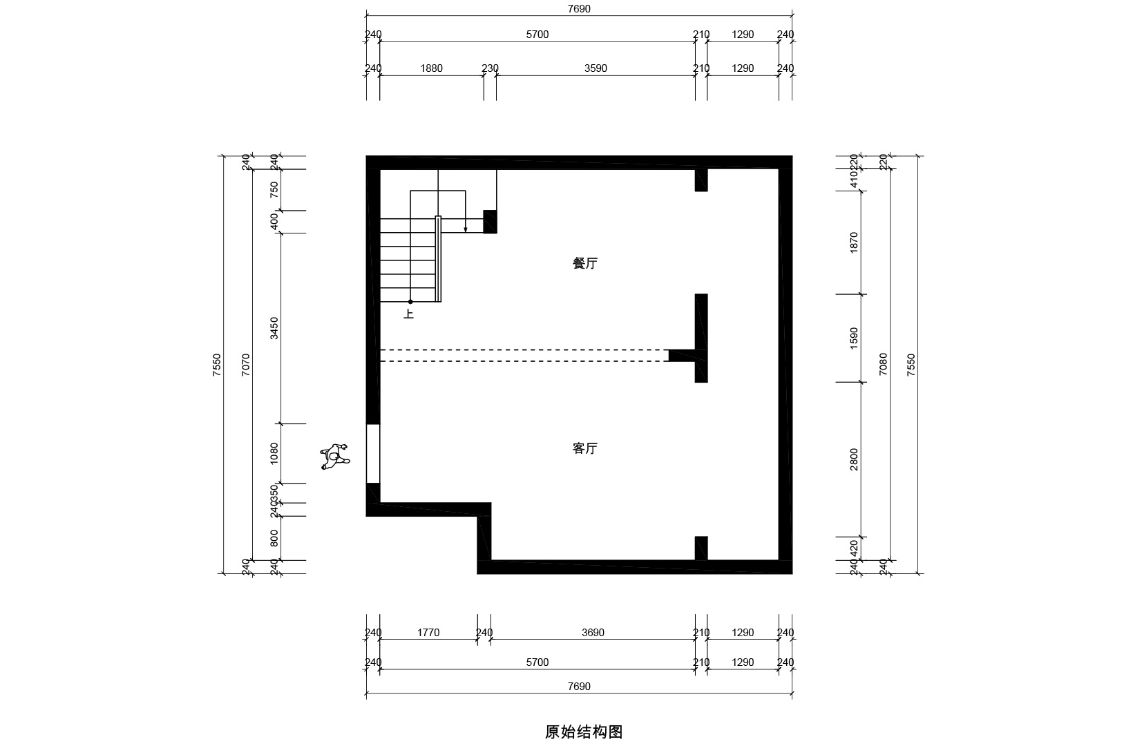 原始平面圖