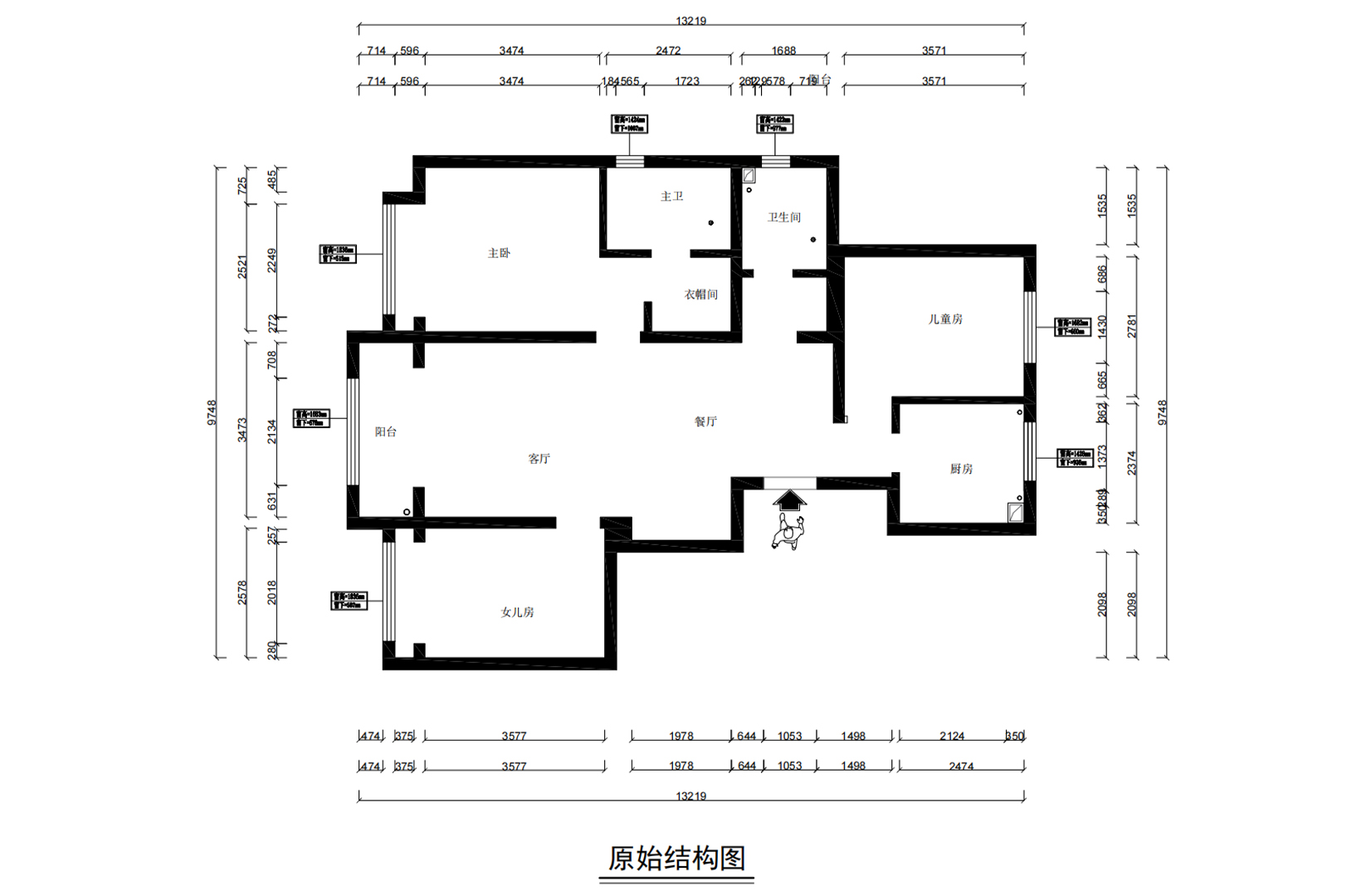 原始結構圖