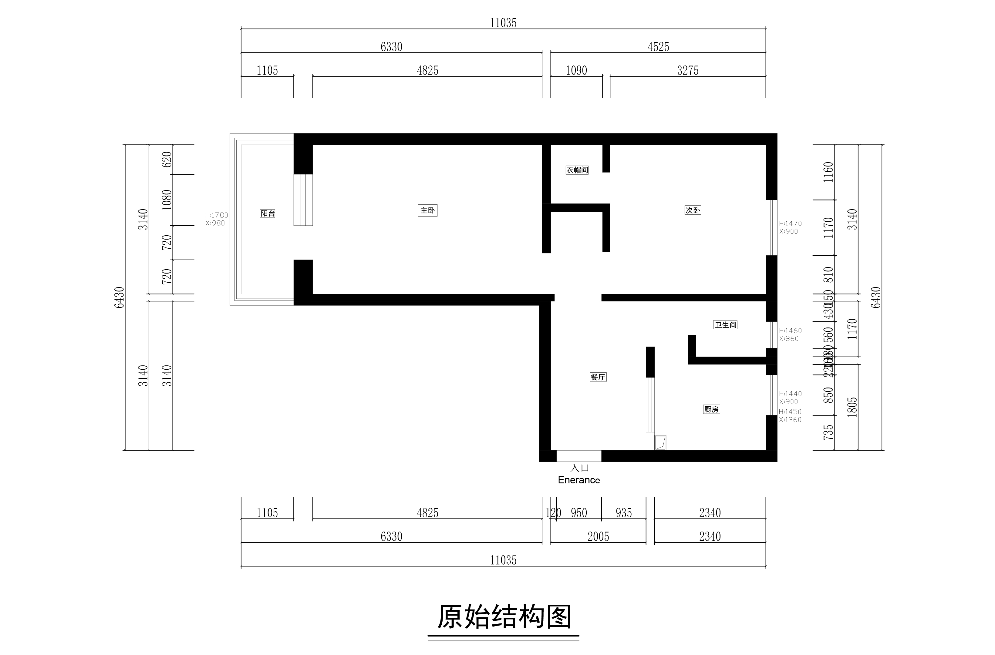 原始結(jié)構(gòu)圖