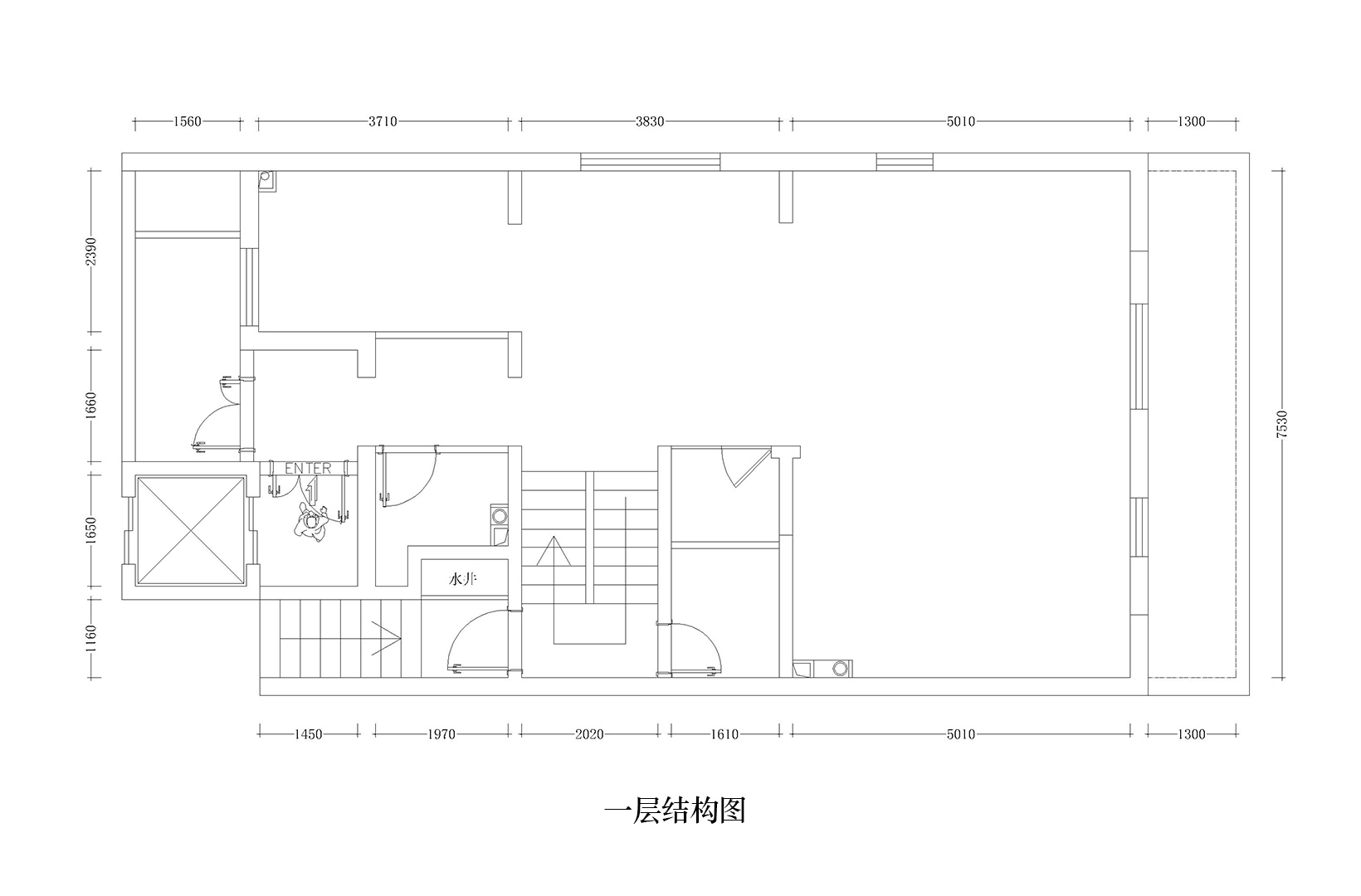 一層結(jié)構(gòu)圖