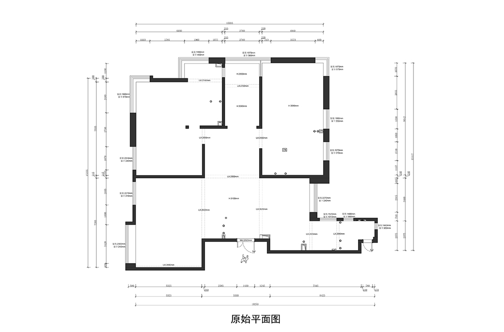 原始平面圖