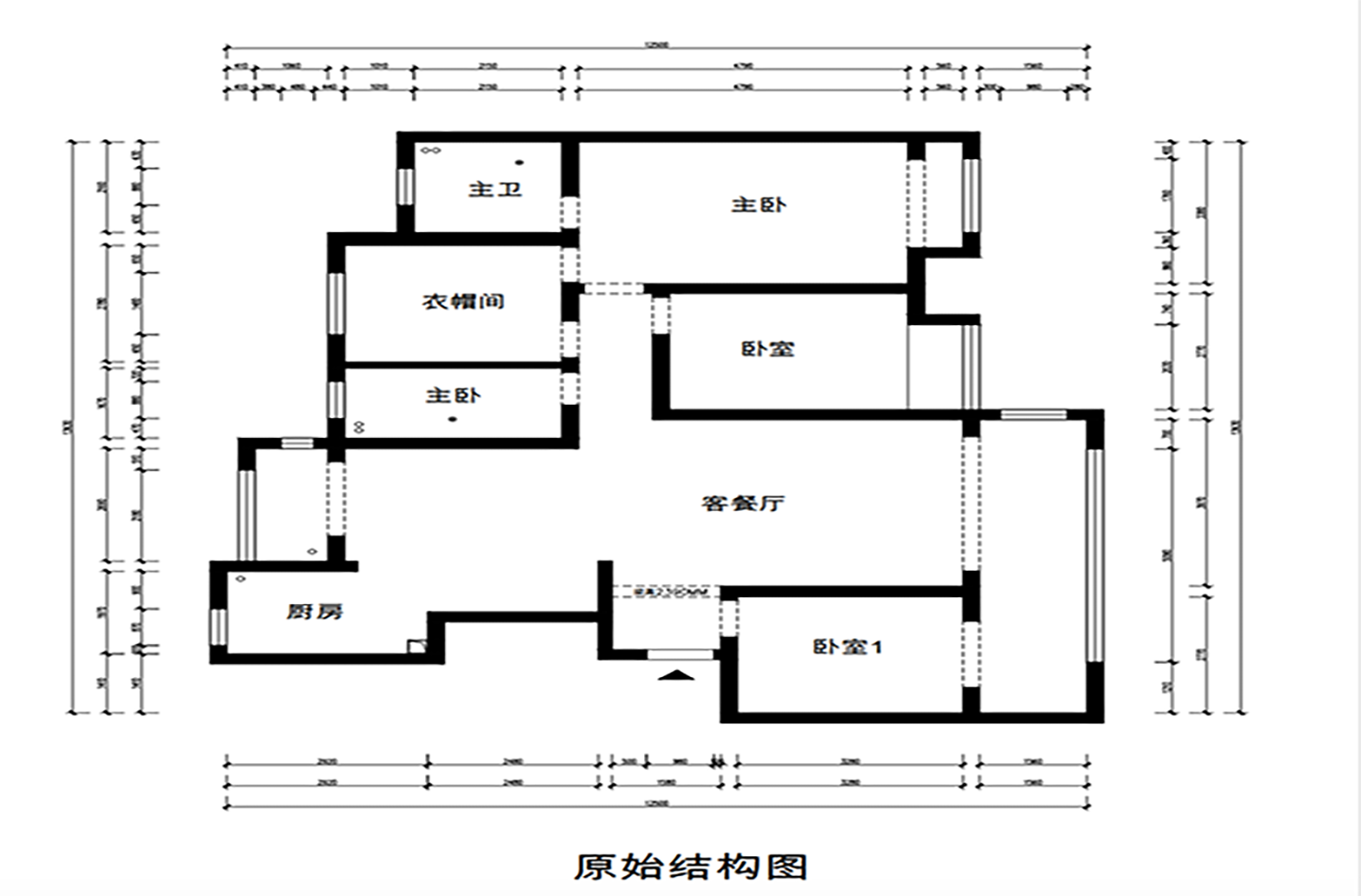 原始結(jié)構(gòu)圖