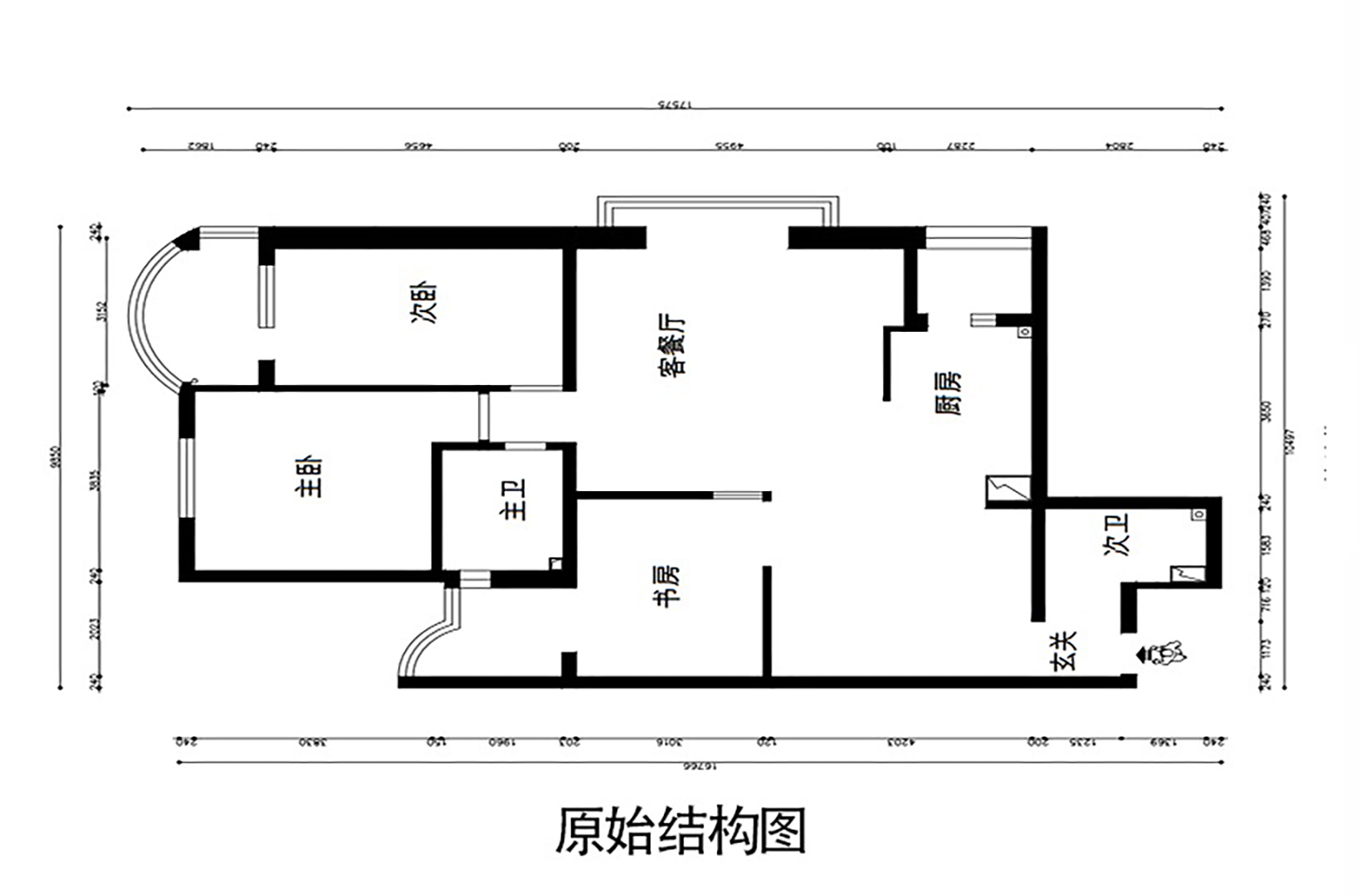 原始結構圖