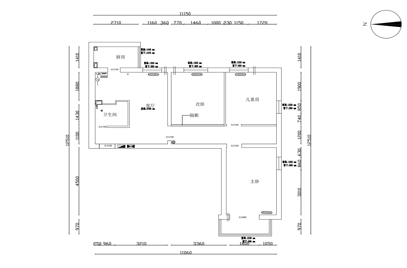 原始戶型圖