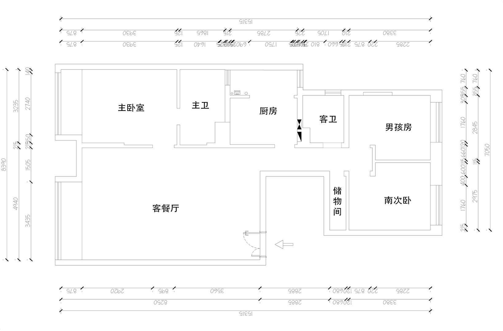 原始結(jié)構(gòu)圖