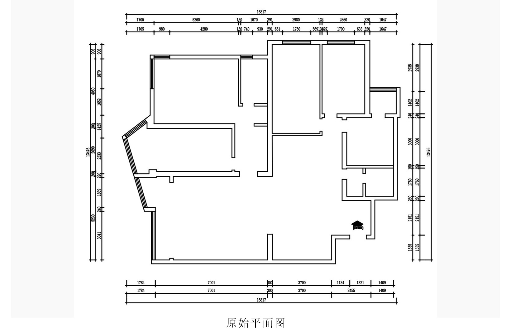 原始平面圖