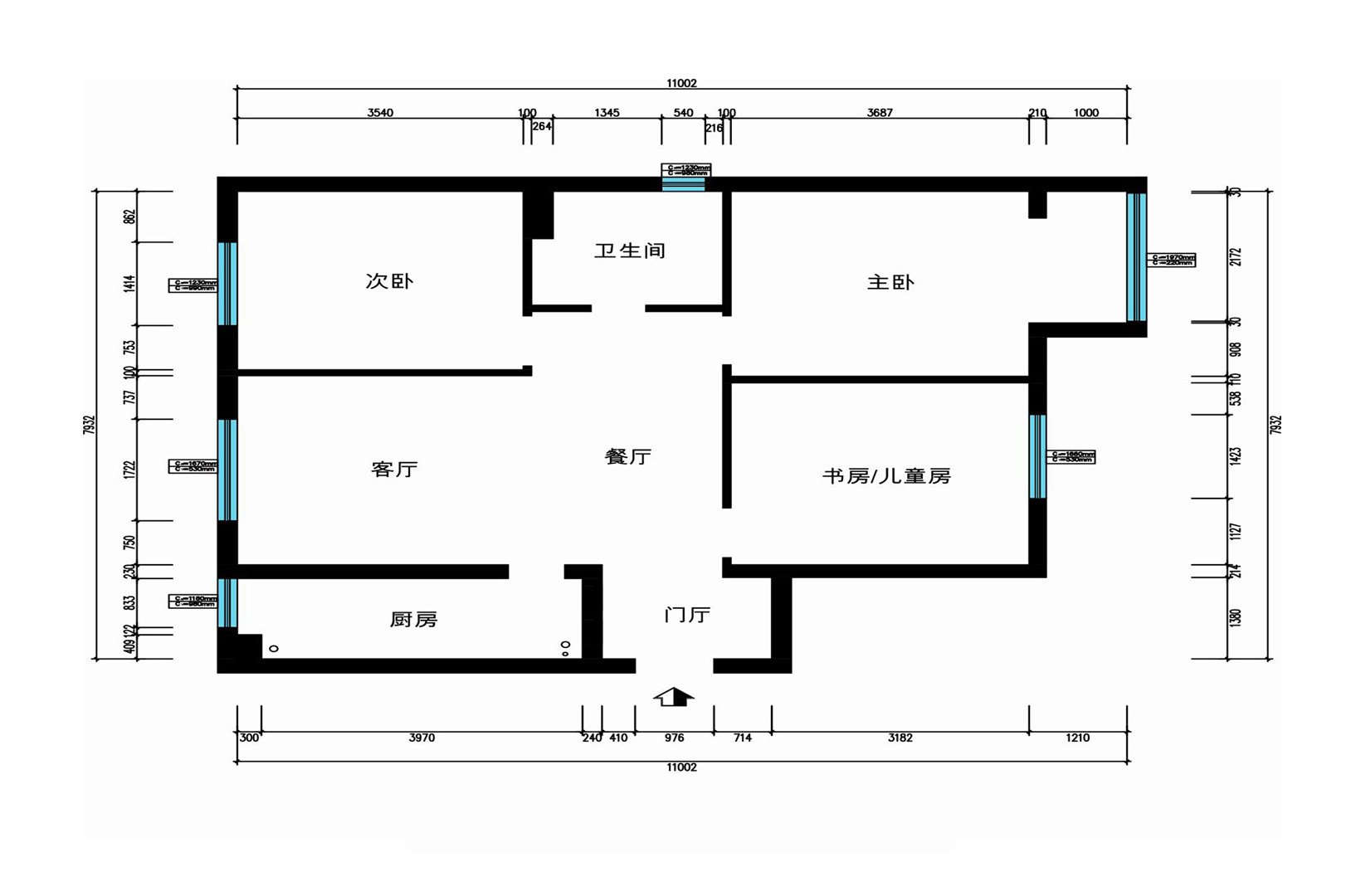 原始平面圖