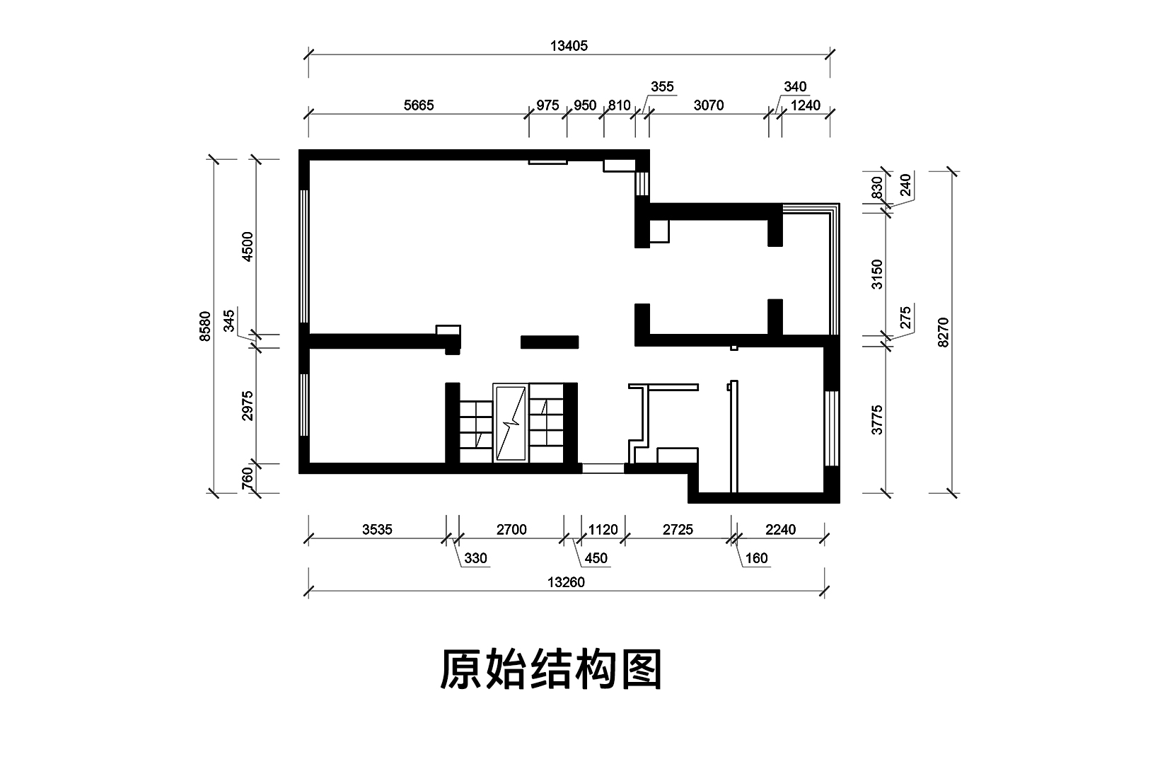 一層原始結構圖