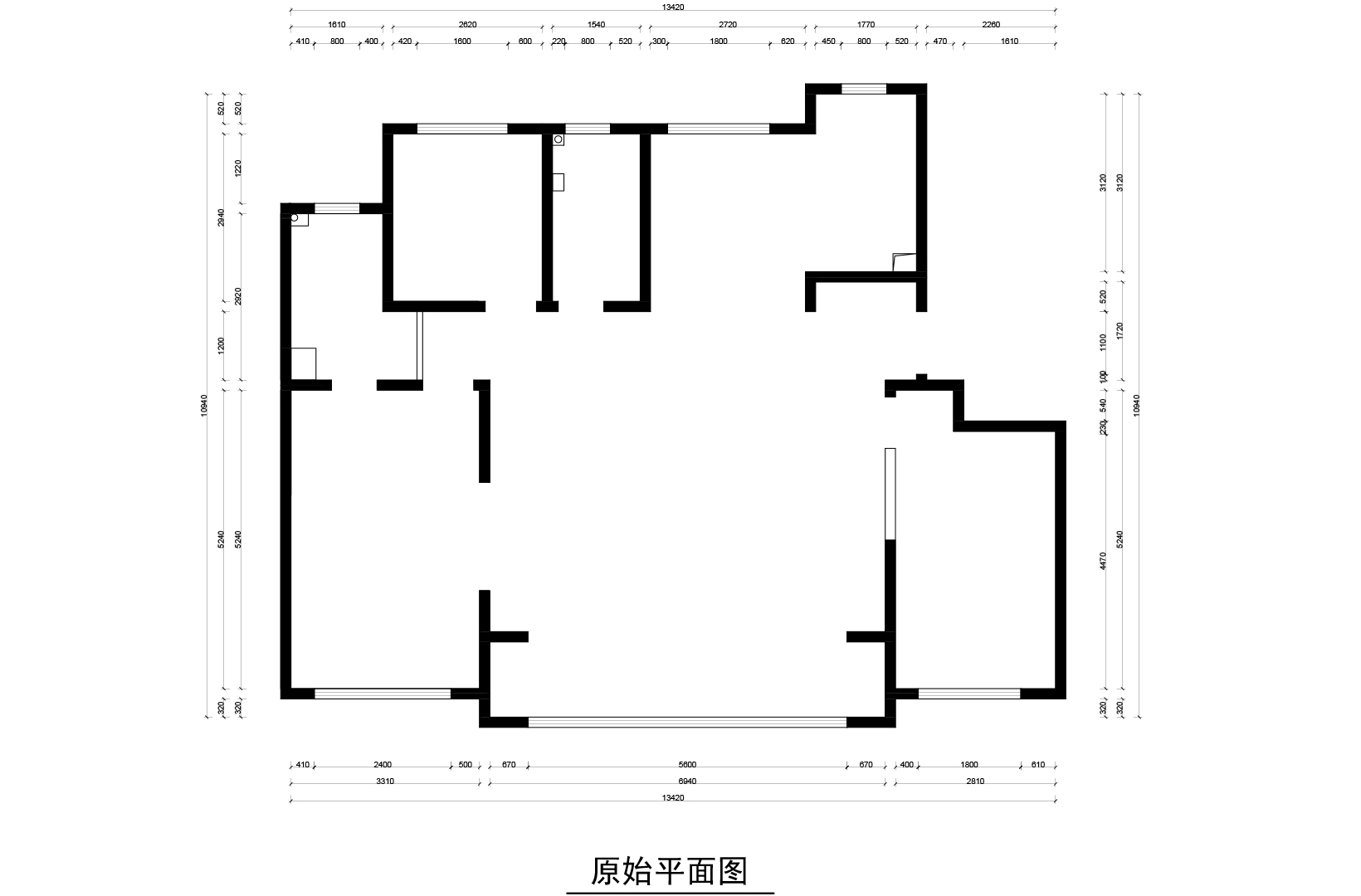 原始平面圖