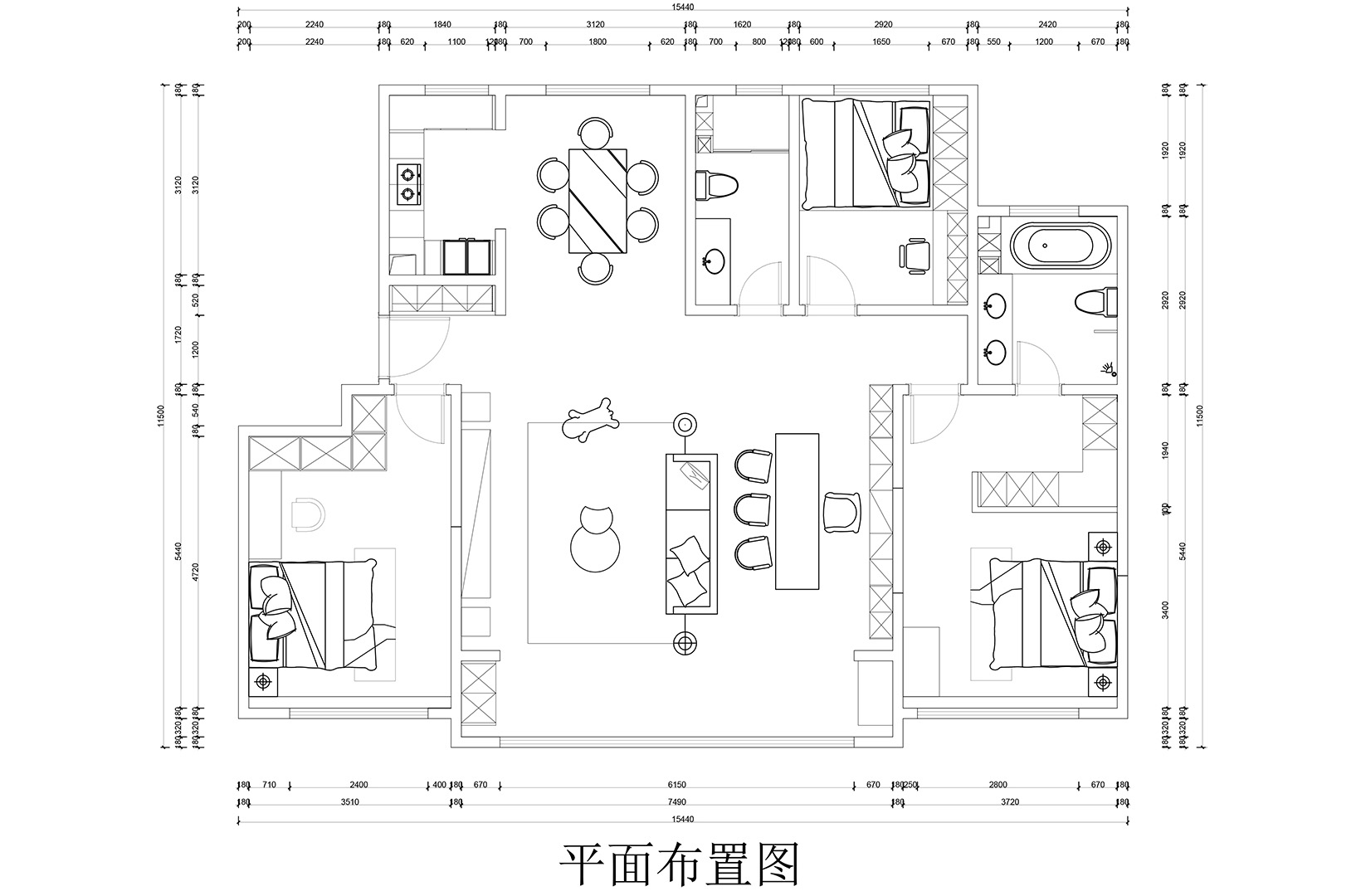 原始平面圖