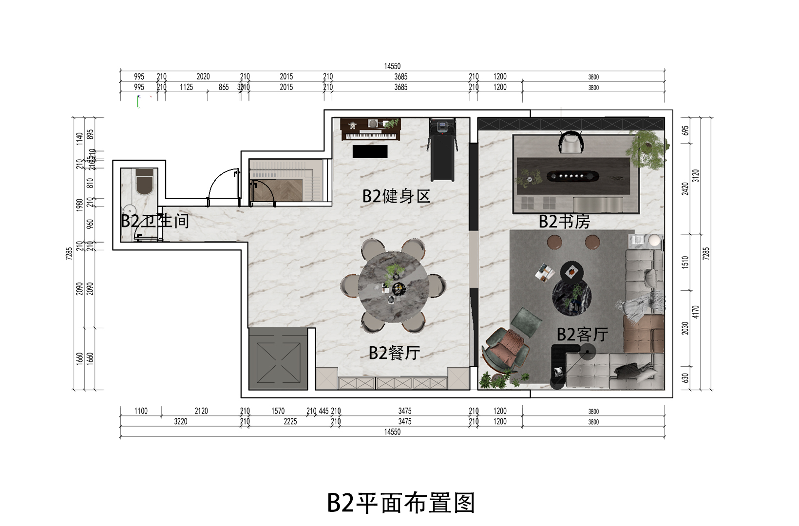 B2平面布置圖