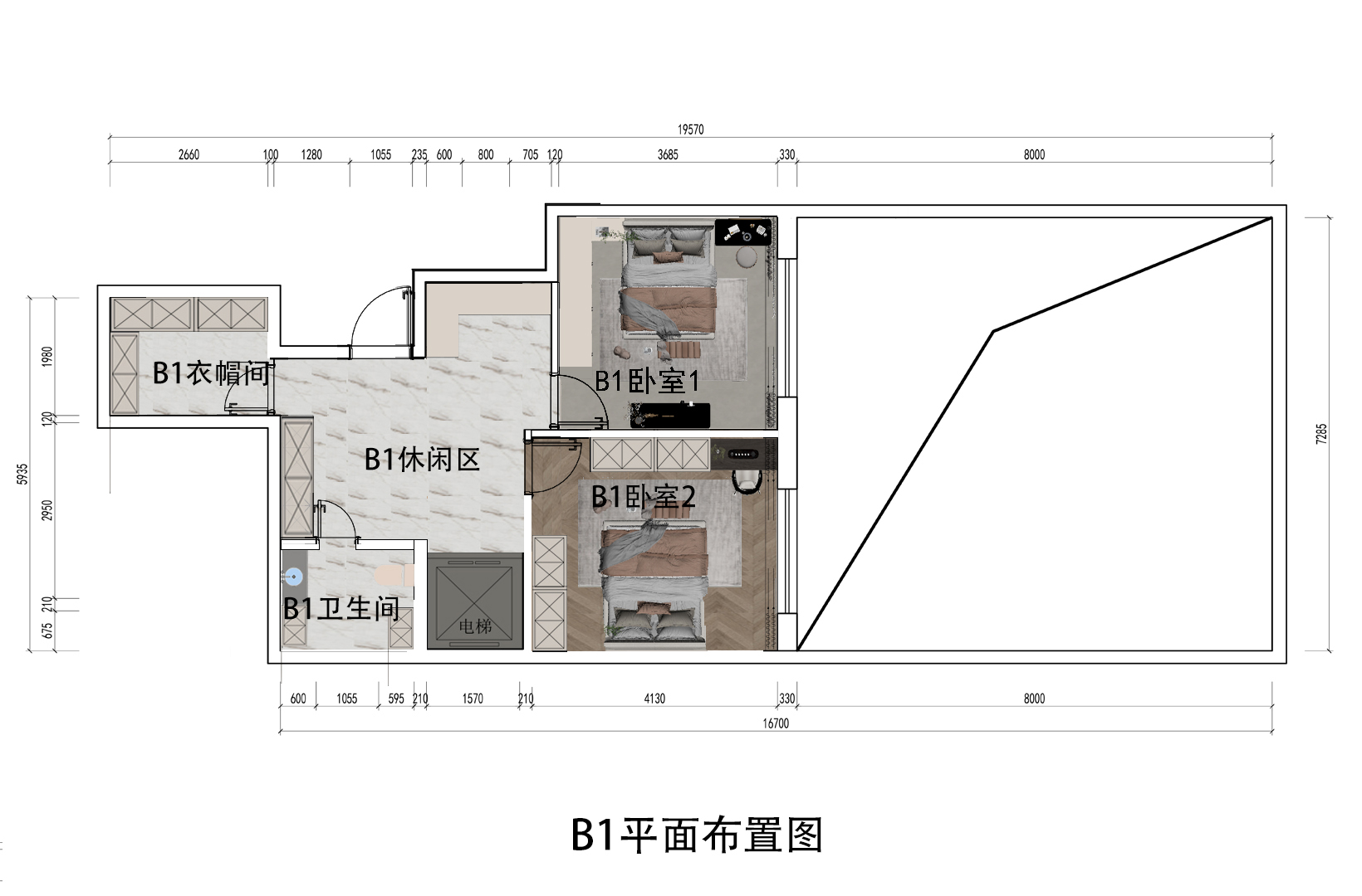 B1平面布置圖