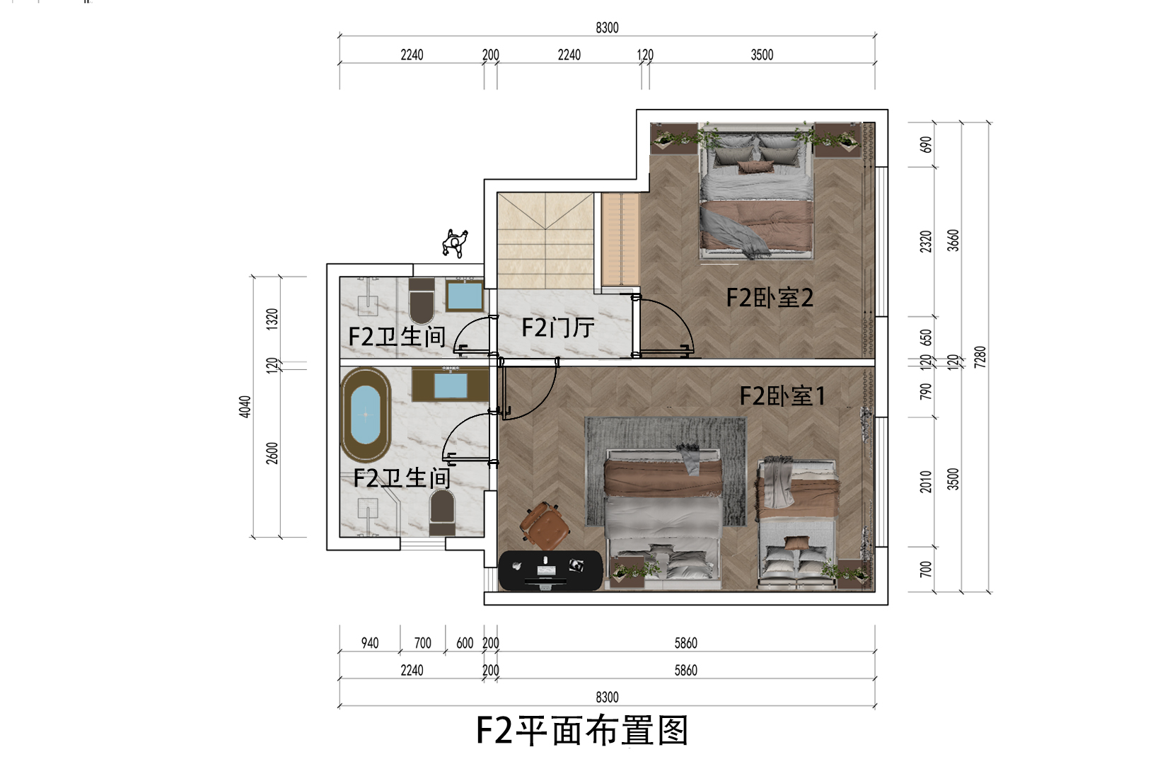 F2平面布置圖