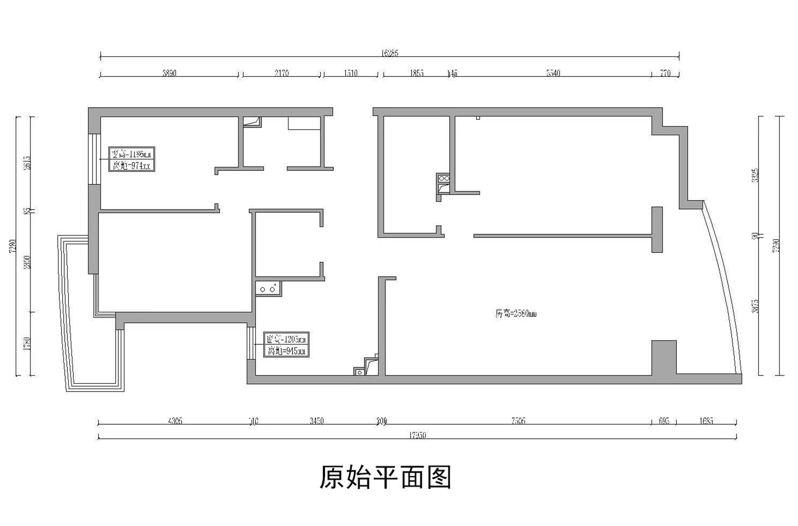 原始結(jié)構(gòu)圖