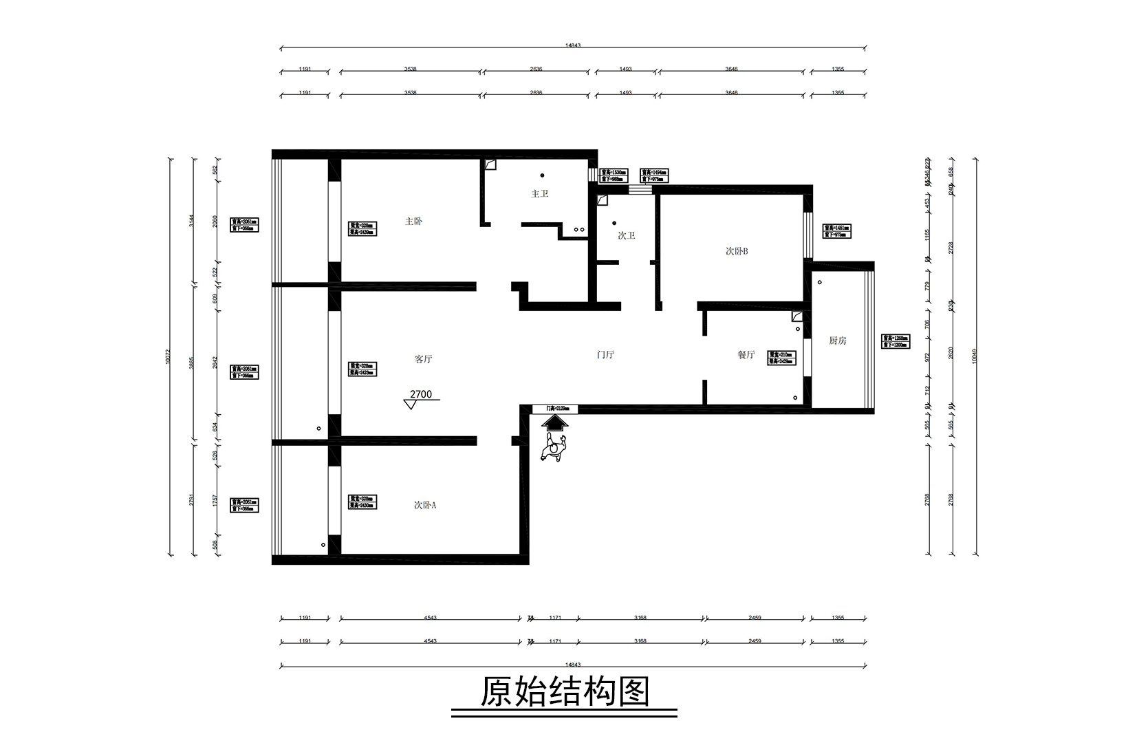 原始結(jié)構(gòu)圖