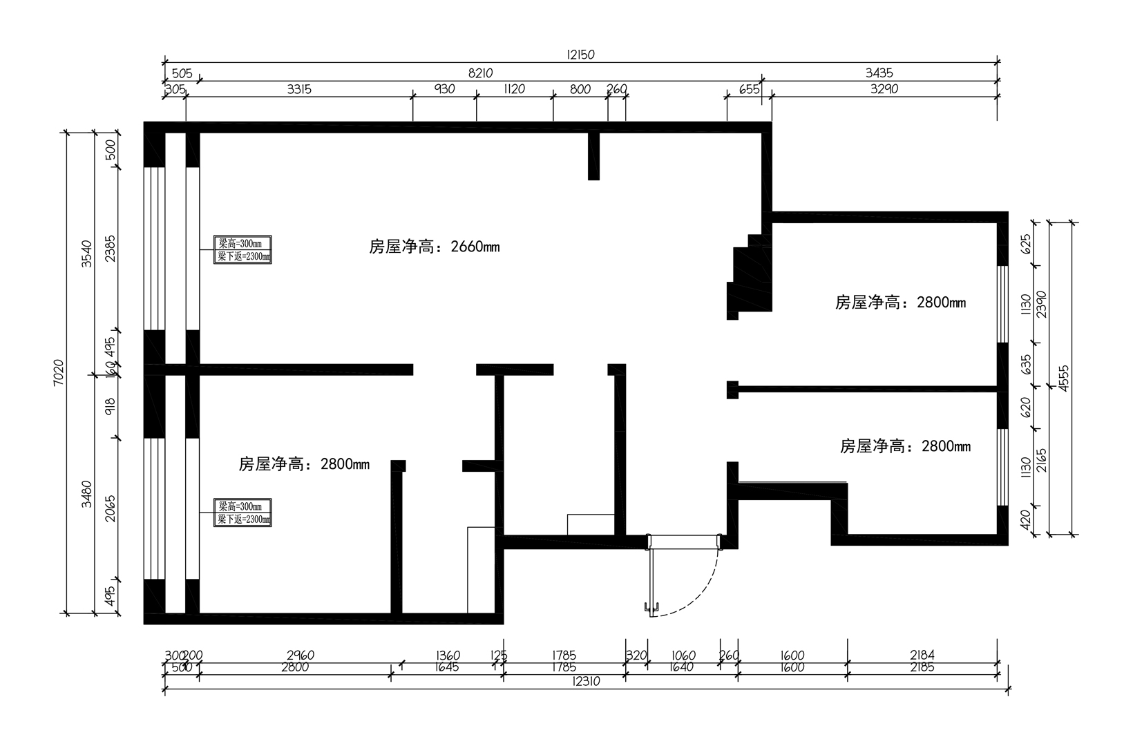 原始平面圖